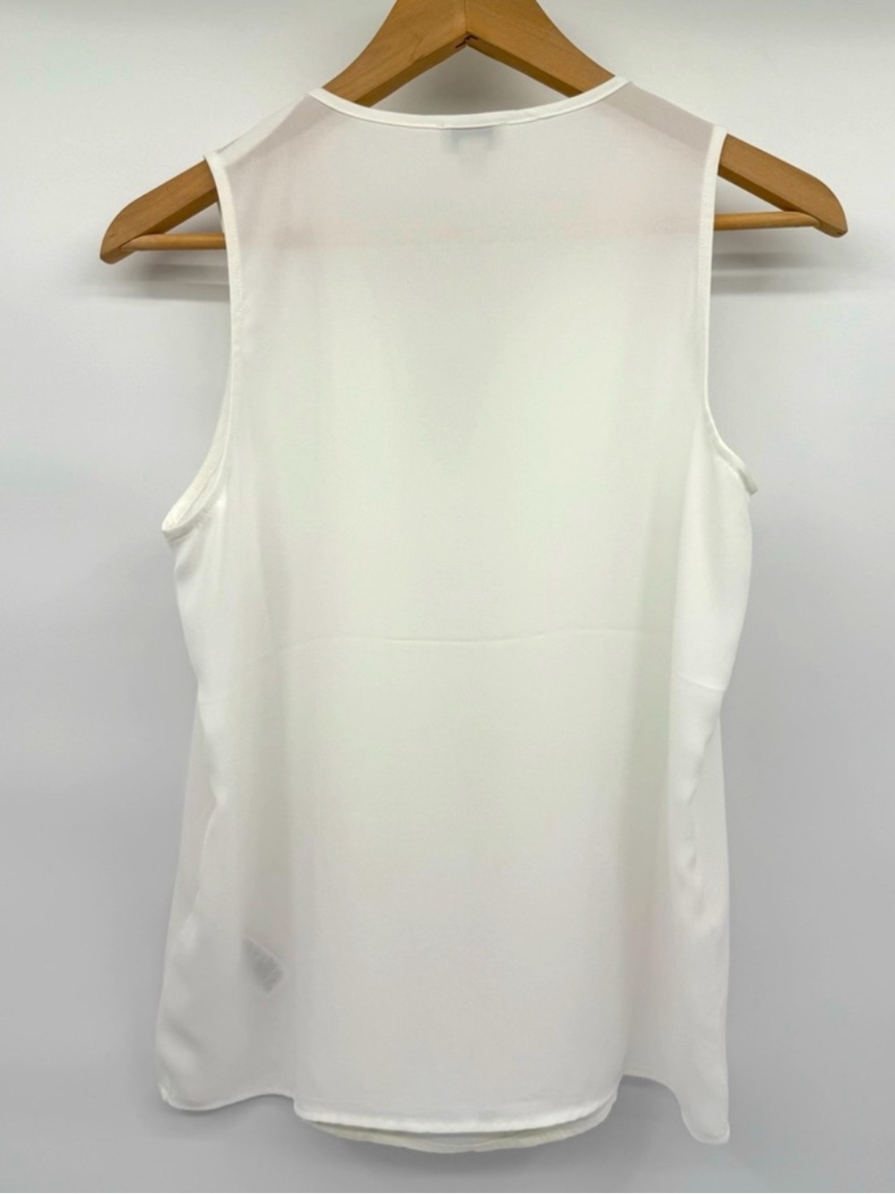❤️ J Crew XS Womens White Blouse Shirt Top - Business Wear Flowy Boho (B2) - Picture 3 of 7
